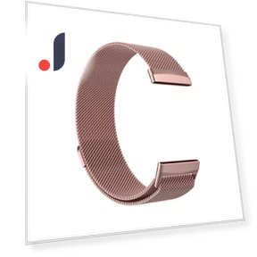 Milanese Stainless Steel Band with Magnetic Clasp — Wearable Accessories, Smartwatch 2025