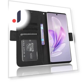 Multiple Card Slots PU Leather Phone Cover — Flip Cases, Smartwatch 2025