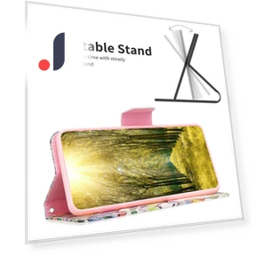 Pattern Printing PU Leather Wallet Stand Cover — Phone Accessories, Smartwatch 2025
