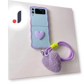 Phone Cover with Heart Pendant Strap — Bumpers, Smartwatch 2025