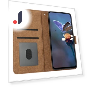 PU Leather Butterfly Imprinted Stand Shell Wallet Phone Case — Flip Cases, Smartwatch 2025