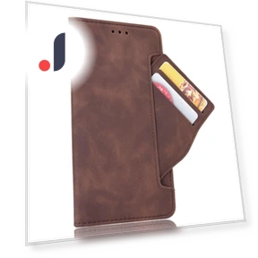 PU Leather Card Holder Stand Shockproof TPU Interior Case — Flip Cases, Smartwatch 2025