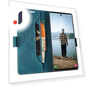 PU Leather Case RFID Blocking Wallet Flip Stand Cover — Smartwatch Protectors, Smartwatch 2025