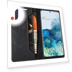 PU Leather Case RFID Blocking Wallet Flip Stand Cover — Smartwatch Protectors, Smartwatch 2025