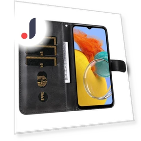PU Leather Case with Zipper Pocket and Stand — Phone Accessories, Smartwatch 2025