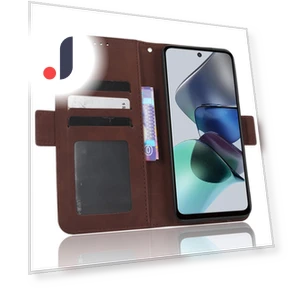 PU Leather Phone Protective Cover with Multiple Card Slots and Stand — Basic Cases, Smartwatch 2025