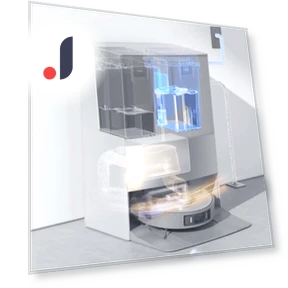 Robot Cleaning Fluid — Smart Cleaning Robots, Pale Blue