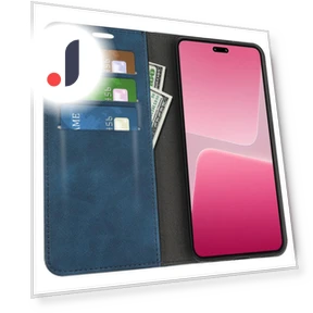 Skin-touch Leather Wallet Phone Case — Flip Cases, Smartwatch 2025