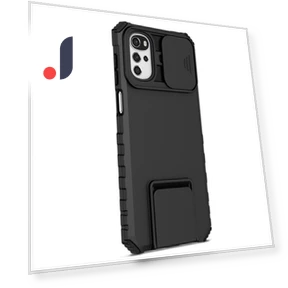 Slide Lens Shield Phone Cover with Kickstand — Protective Cases, Smartwatch 2025