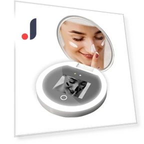 Smart UV Makeup Mirror — Compact & Travel, Relax&Life