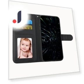 Smartphone Case Anti-Scratch PU Leather Magnetic Clasp Wallet Stand Cover — Smartwatch Protectors, Smartwatch 2025