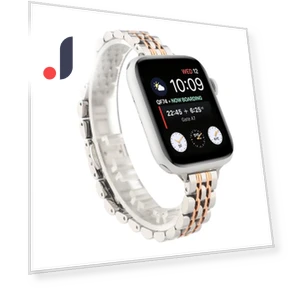 Stainless Steel Smart Watch Band — Smartwatches, Smartwatch 2025