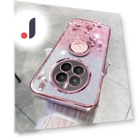 TPU Case Rhinestone Flower Kickstand Phone Cover — Mobiles, Smartwatch 2025