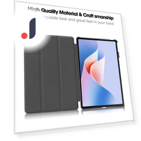 Tri-Fold Stand Leather Tablet Cover — Protective Cases, Smartwatch 2025