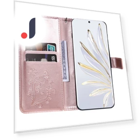 Wallet Case Floral Butterfly Imprinted Leather Phone Cover Stand — Basic Cases, Smartwatch 2025