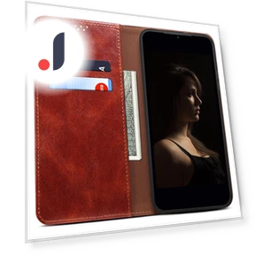 Wallet Case Waxy Crazy Horse Texture Cell Phone Cover Stand — Phone Accessories, Smartwatch 2025