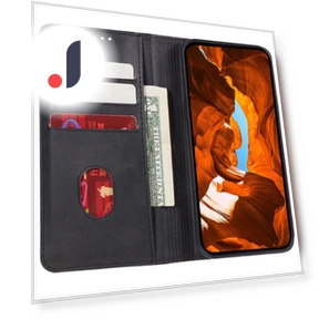 Wallet Leather Phone Cover — Flip Cases, Smartwatch 2025