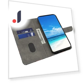 Wallet PU Leather Pattern Magnetic Closure Folio Phone Cover — Bumpers, Smartwatch 2025