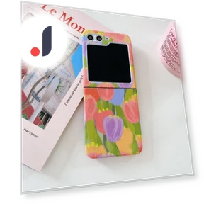 Water Transfer Printing Tulip Pattern PC Phone Cover — Bumpers, Smartwatch 2025