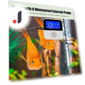 Wi-Fi Temperature and Humidity Sensor with Alarm — Home Climate Control, Leisure outdoor