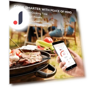 Wireless Smart Meat Thermometer — Thermometers, Leisure outdoor