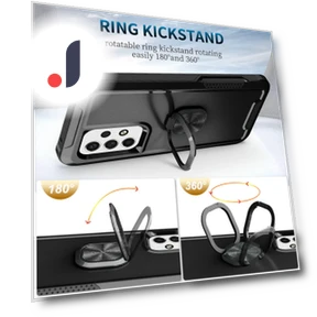 3-in-1 Phone Case with Kickstand and Ring Holder — Phone Accessories, Smartwatch 2025