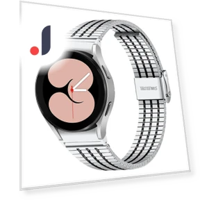 7-Beads Stainless Steel Wrist Strap — Bands, Smartwatch 2025