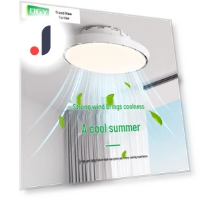 Bladeless Smart Ceiling Fan with Light — Ceiling Fan Lighting Solutions, ElectroCN