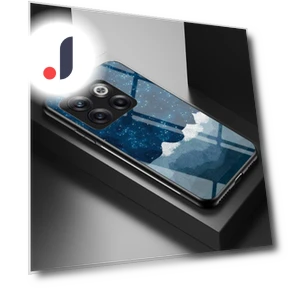 Bump Proof Starry Sky Pattern Design Tempered Glass Case — Bumpers, Smartwatch 2025