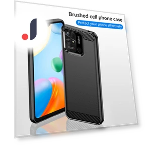 Carbon Fiber Texture Brushed Surface TPU Back Cover — Back Covers, Smartwatch 2025