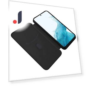 Carbon Fiber Texture Magnetic PU Leather Phone Case with Stand — Phone Accessories, Smartwatch 2025