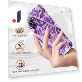 Case Splicing IMD Marble Pattern Electroplated TPU Back Cover — Phone Accessories, Smartwatch 2025
