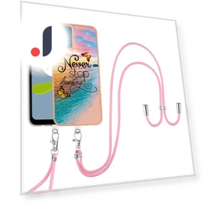 Case with Lanyard IMD Marble Pattern Electroplated TPU Back Cover — Smartwatch Protectors, Smartwatch 2025