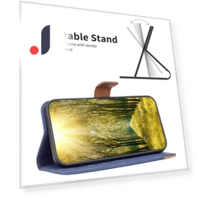 Color Splicing Skin Touch Leather Phone Cover Wallet Stand — Phone Accessories, Smartwatch 2025