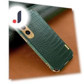 Crocodile Texture 6D Electroplating Smart Phone Cover — Back Covers, Samrtwatch Bands Straps