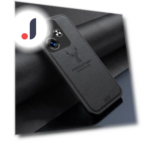 Deer Pattern Leather+PC+TPU Shockproof Anti-Fall Phone Cover — Basic Cases, Smartwatch 2025