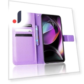 Diamond Texture Mobile Phone Stand PU Leather Phone Case Wallet Shell with Strap — Basic Cases, Smartwatch 2025