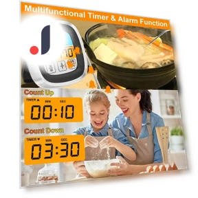 Digital Kitchen Thermometer with Probe — Instant-Read, Leisure outdoor
