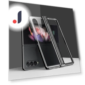 Electroplating Folding Phone Case with Side Hinge Protection — Basic Cases, Smartwatch 2025