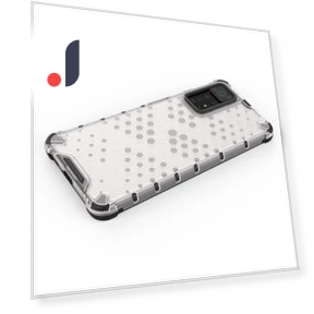 Honeycomb Textured Soft TPU+Hard PC Phone Case Hybrid Protective Cover — Basic Cases, Smartwatch 2025
