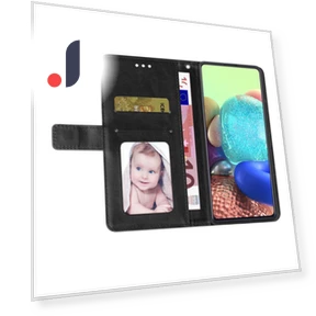 Imprinted Y-Shaped Lines Wallet Case — Flip Cases, Smartwatch 2025