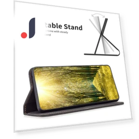 Leather Case Mobile Cover Stand with RFID Blocking Card Holder — Back Covers, Smartwatch 2025