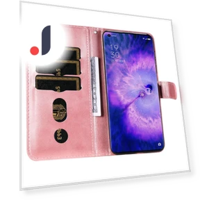 Magnetic Clasp Zipper Purse PU Leather Wallet Case — Flip Cases, Smartwatch 2025