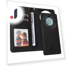 Magnetic Detachable PU Leather Phone Cover with Strap — Smartwatch Protectors, Smartwatch 2025