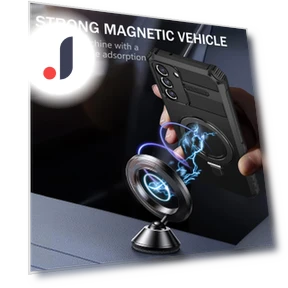 Magnetic Metal Ring Kickstand Phone Case — Phone Accessories, Smartwatch 2025
