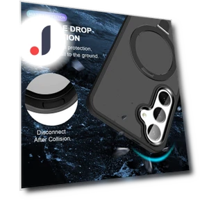 Magnetic Ring Stand Protective Phone Case — Phone Accessories, Smartwatch 2025