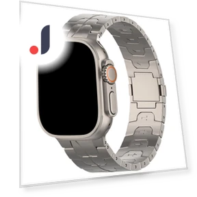 Magnetic Titanium Alloy Watch Strap — Bands, Smartwatch 2025