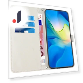 Marble Pattern Printing Leather Case Stand Wallet Phone Cover — Phone Accessories, Smartwatch 2025