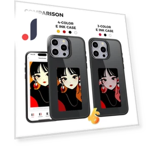 Phone Case with E Ink Display — Mobile Devices & Accessories, Smartwatch 2025