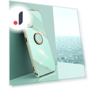 Precise Lens Cutout Shockproof Phone Case with Ring Kickstand — Bumpers, XINLI